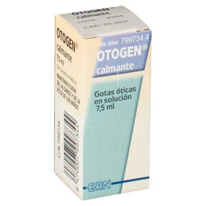OTOGEN CALMANTE GOTAS OTICAS SOLUCION 7.5 ML