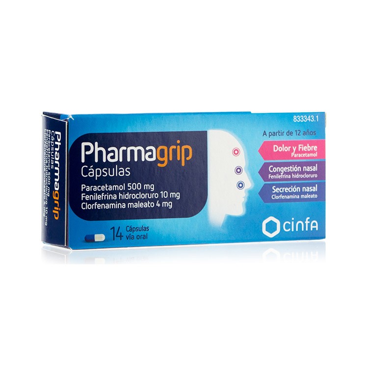 PHARMAGRIP 14 CAPSULAS