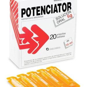 POTENCIATOR 5 g 20 AMPOLLAS BEBIBLES SOLUCION OR