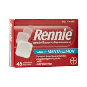 RENNIE 680 MG/80 MG 48 COMPRIMIDOS MASTICABLES (