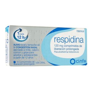 RESPIDINA 120 MG 14 COMPRIMIDOS LIBERACION PROLO