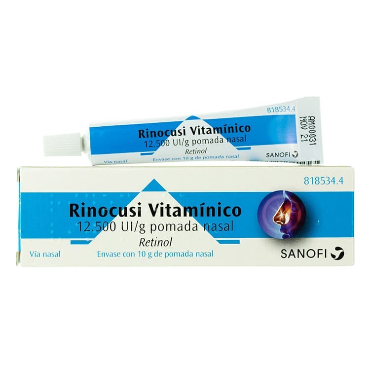 RINOCUSI VITAMINICO 12.500 UI/G POMADA NASAL 1 T