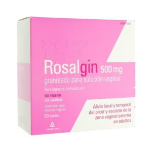 ROSALGIN 500 MG 20 SOBRES GRANULADO PARA SOLUCIO