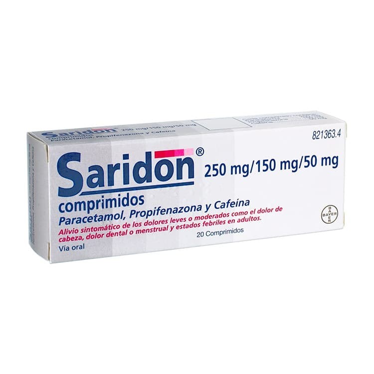 SARIDON 20 COMPRIMIDOS