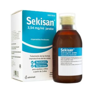 SEKISAN 3,54 MG/ML JARABE 1 FRASCO 200 ML