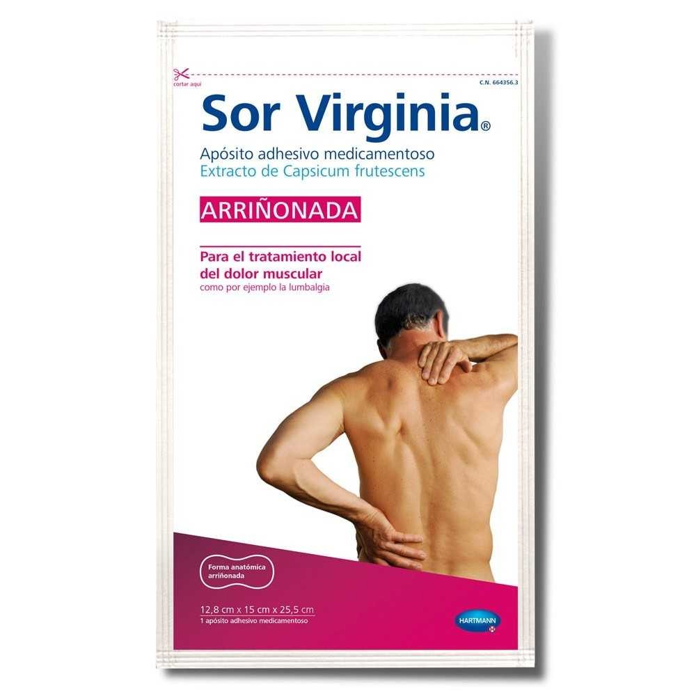 SOR VIRGINIA 1 APOSITO ADHESIVO MEDICAMENTOSO (A