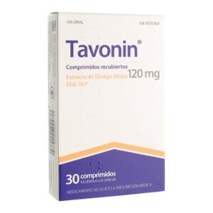 TAVONIN 120 MG 30 COMPRIMIDOS RECUBIERTOS