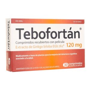 TEBOFORTAN 120 MG 30 COMPRIMIDOS RECUBIERTOS