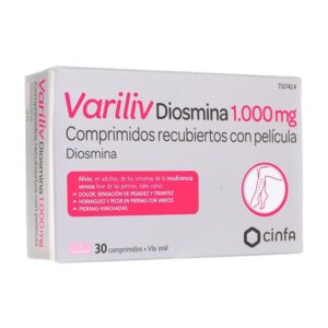 VARILIV DIOSMINA FORTE 1000 mg 30 COMPRIMIDOS RE