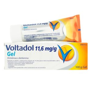 VOLTADOL 11,6 mg/g GEL CUTANEO 1 TUBO 100 g