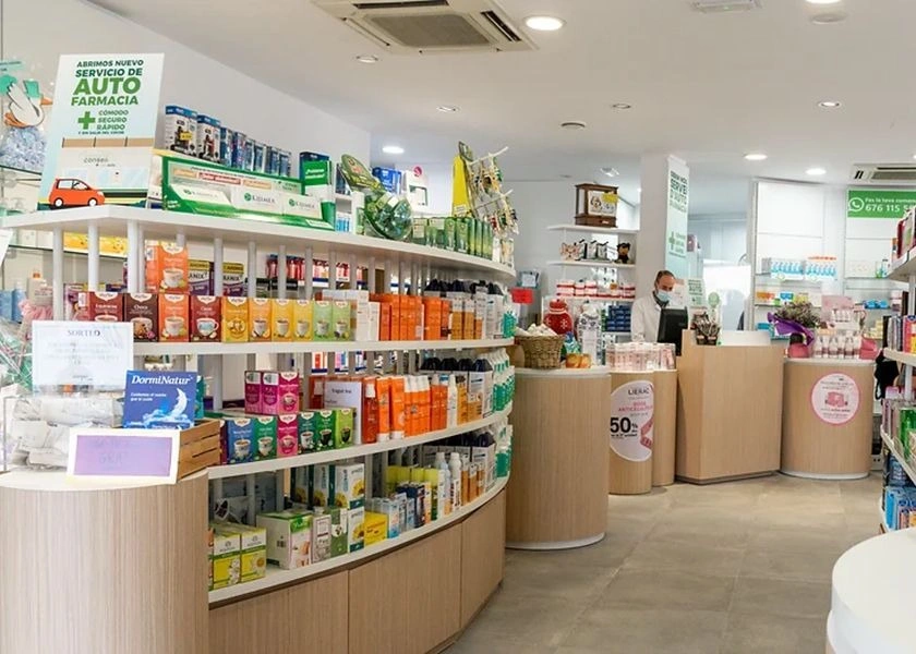 interior farmacia